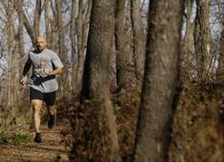 man running