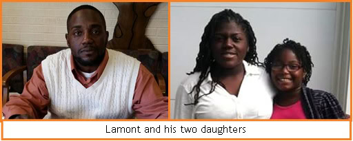 Lamont and his daughters