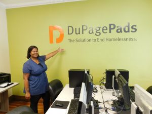 woman pointing dupagepads