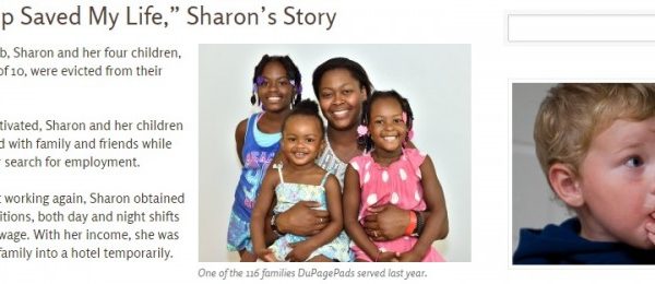 help saved my life, sharon's story